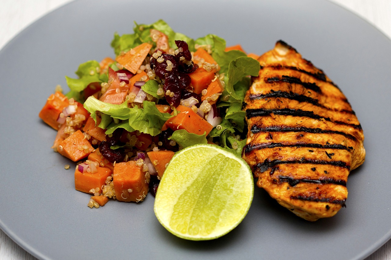 grilled chicken, quinoa, beautiful wallpaper-1334632.jpg
