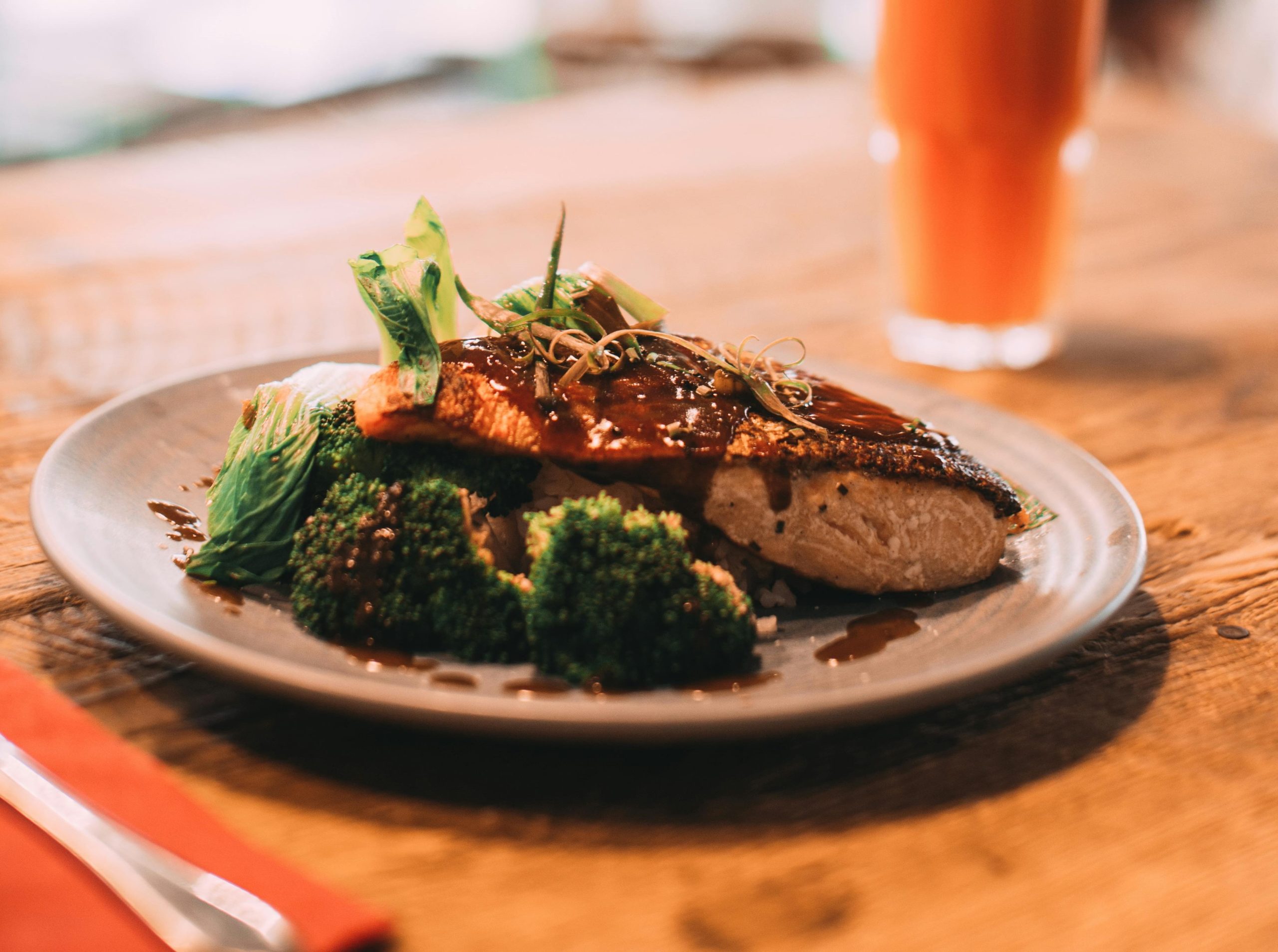zalm broccoli